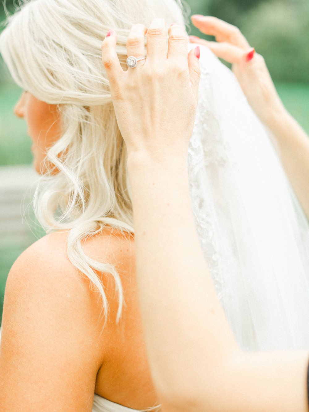 An Ian Stuart 'Sapphire' bridal gown for a classically romantic wedding