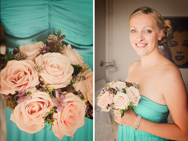 Aqua-Bridesmaid