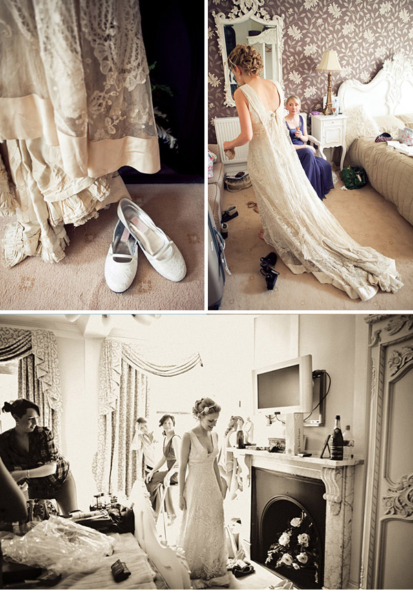 A Family Built Wedding Part 1 Vintageweddingdresscompany1