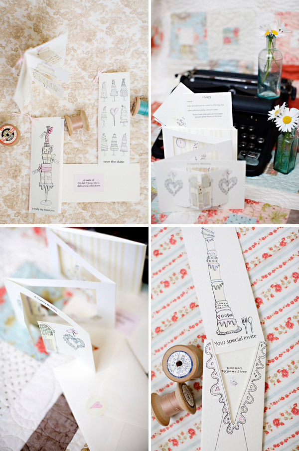 Pocket Typewriter creators of loveable wedding stationery have launched