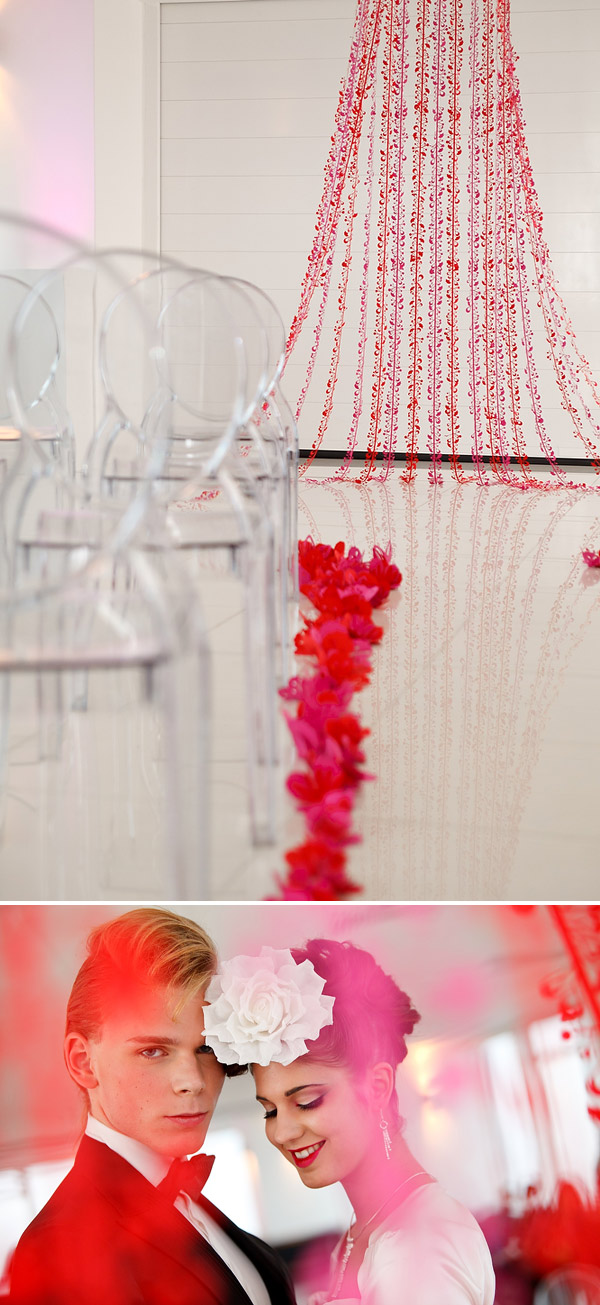oversize paper flowers to