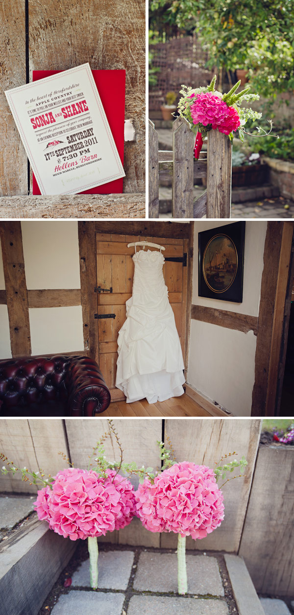 A Raspberry Red And Apple Green Wedding