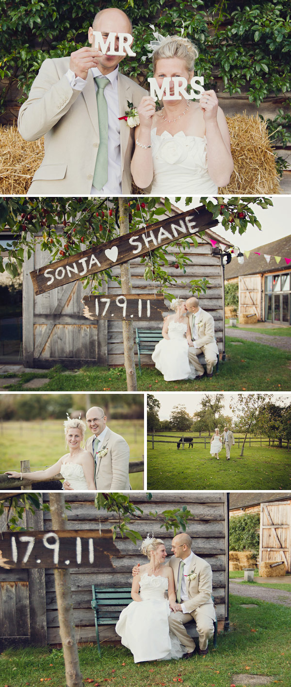 A Raspberry Red And Apple Green Wedding