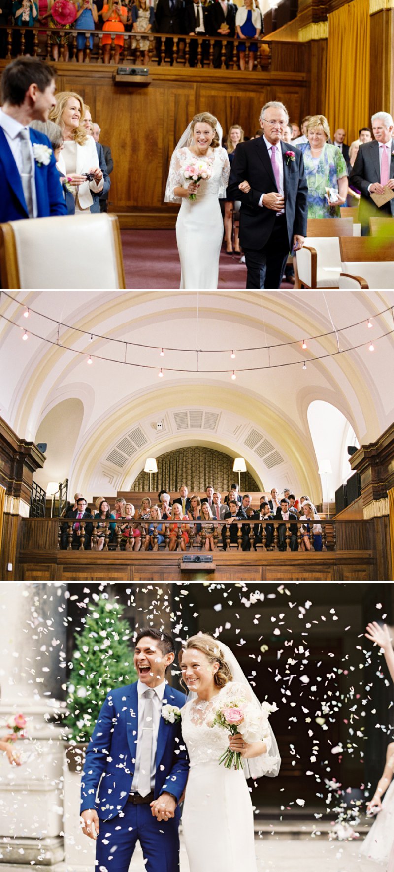  - An-Elegant-Contemporary-Wedding-At-Loft-Studios-In-West-London-With-Bride-In-Gown-By-Louise-Selby-And-Groom-In-Electric-Blue-Paul-Smith-Suit-Image-By-Depict-Photography-3