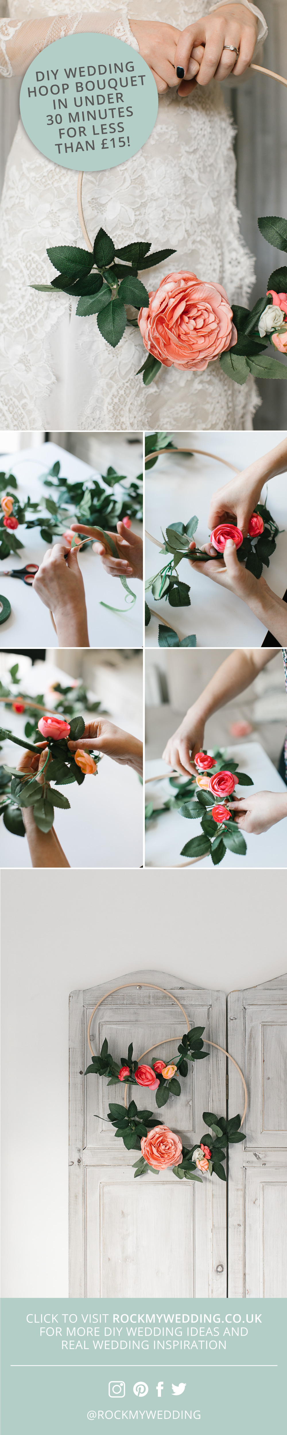 How to Create a DIY Hoop Bouquet in 30 Minutes for Under £15