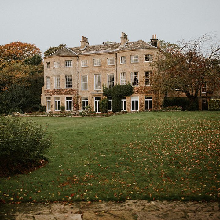 The outside of Hooton Pagnell Hall, one of the best UK country house wedding venues