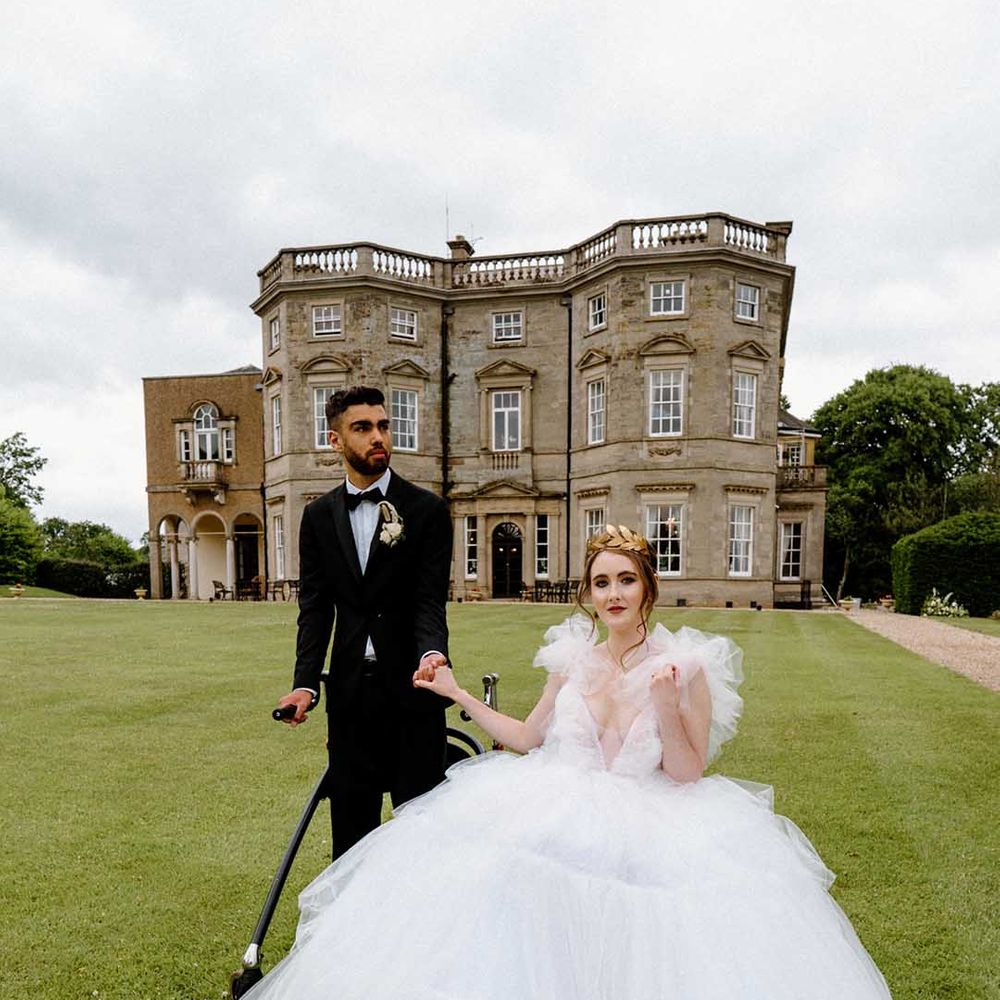Inclusion revolution at Bourton Hall providing wedding inspiration for disabled and interabled couples in the wedding industry 