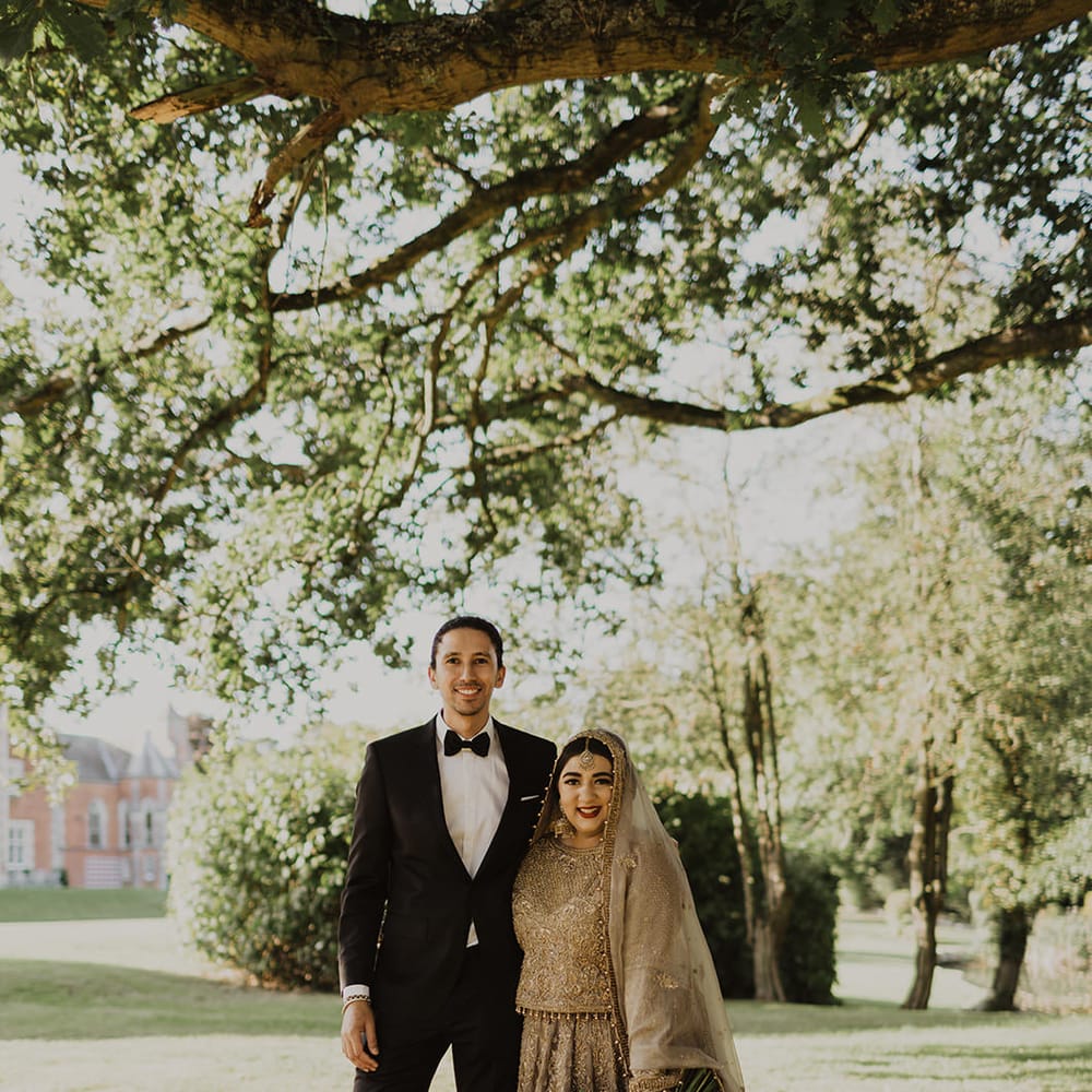 Multicultural wedding at Thicket Priory in York with Nikah ceremony 