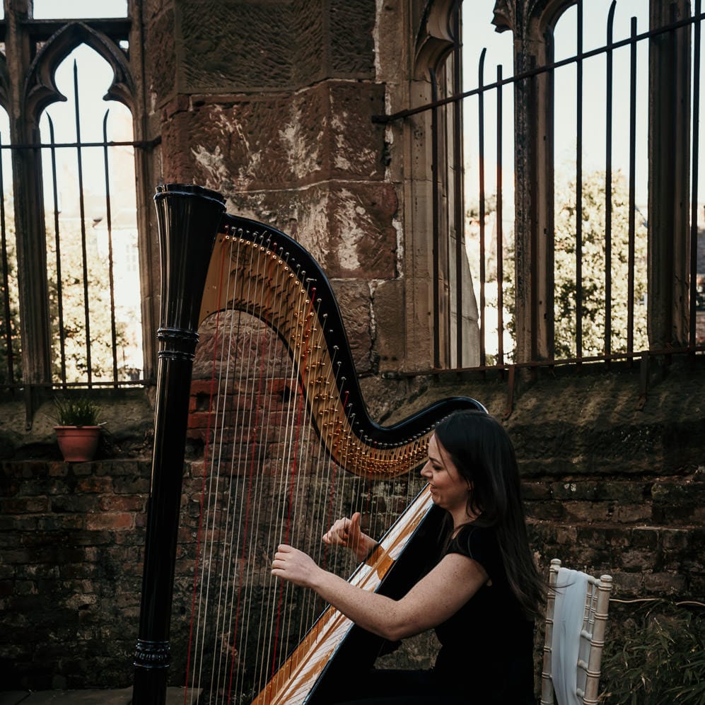 Harpist wedding ceremony music 