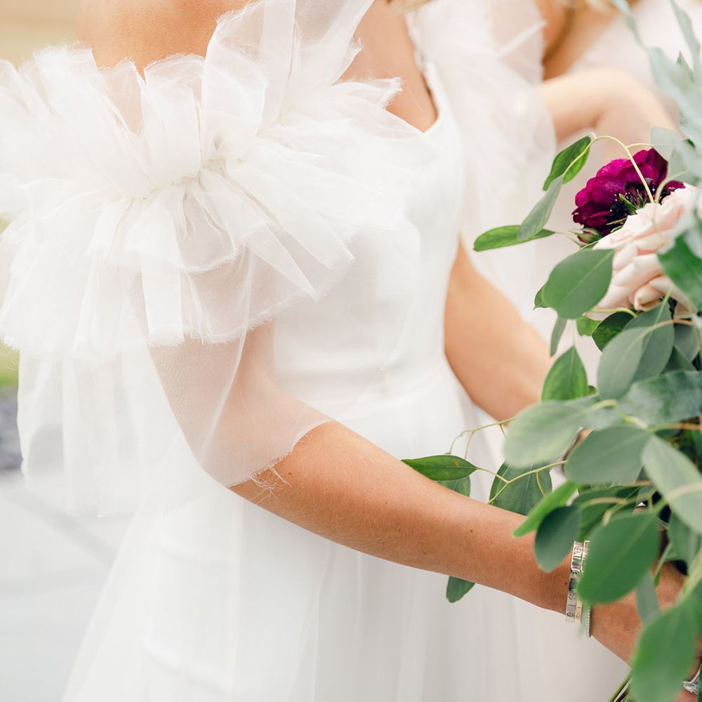 Ruffle sleeve detail Halfpenny London dress