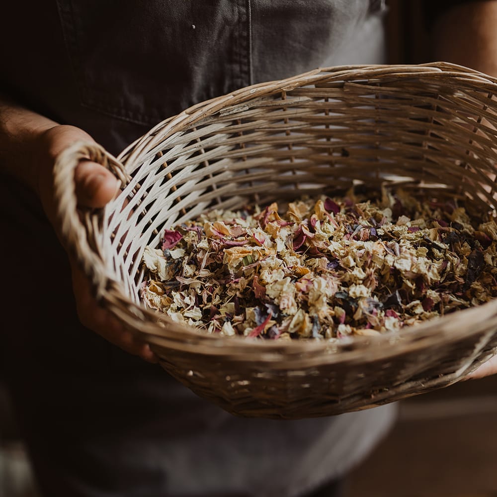 Basket of confetti 