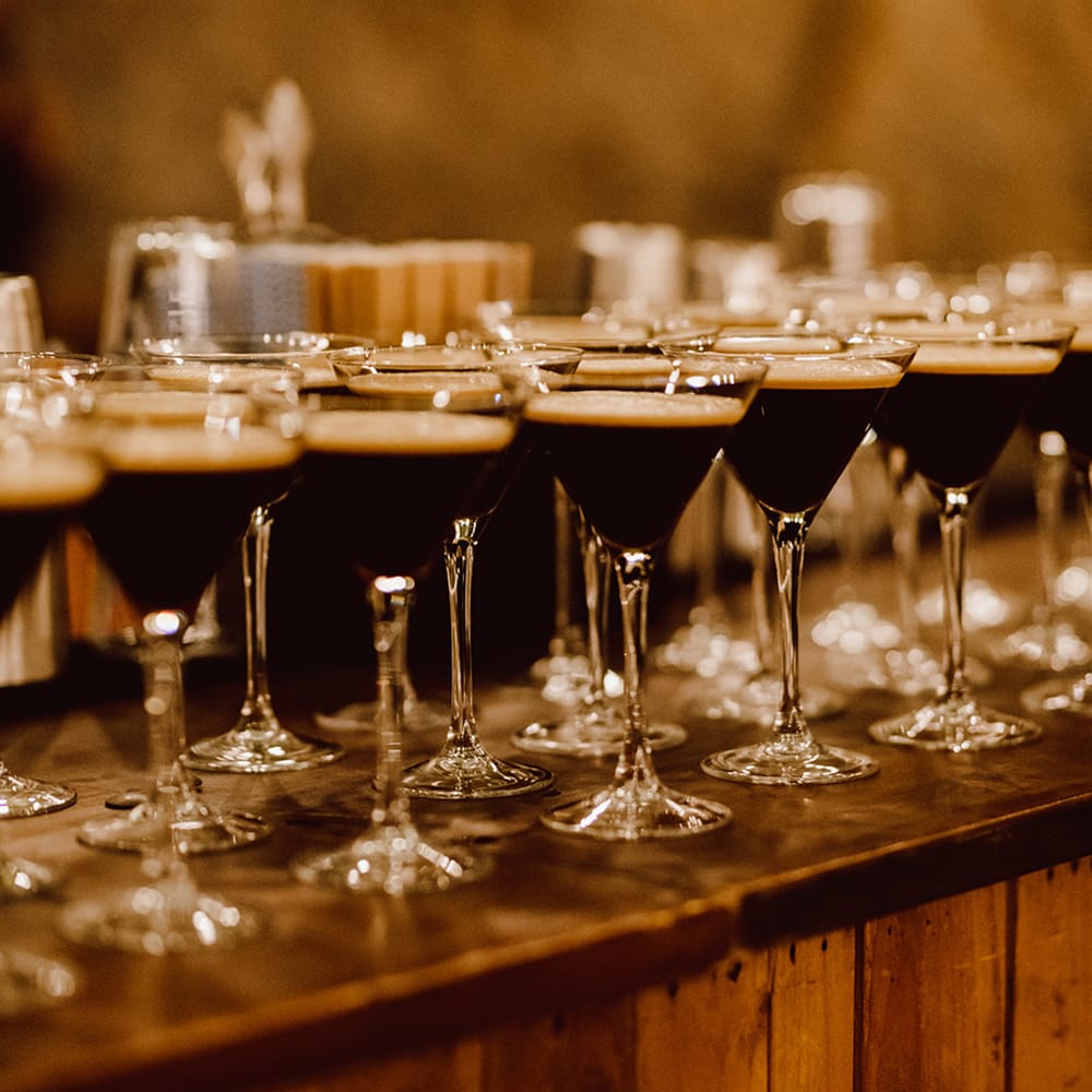 Espresso martinis 