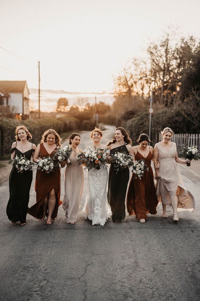autumn colour bridesmaid dresses uk Six Autumn Bridesmaids dresses to fall for
