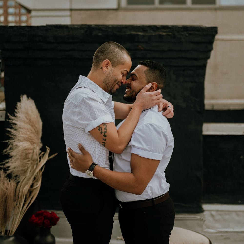 New York rooftop elopement