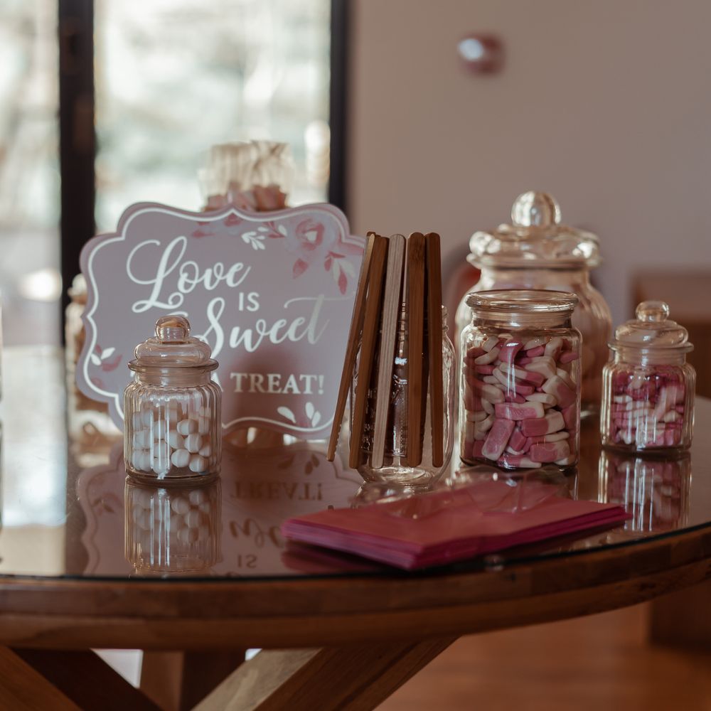 Sweet station for wedding ceremony