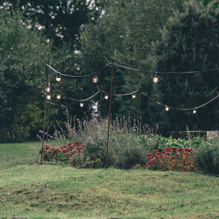Outdoor wedding at Trevenna barns in Cornwall