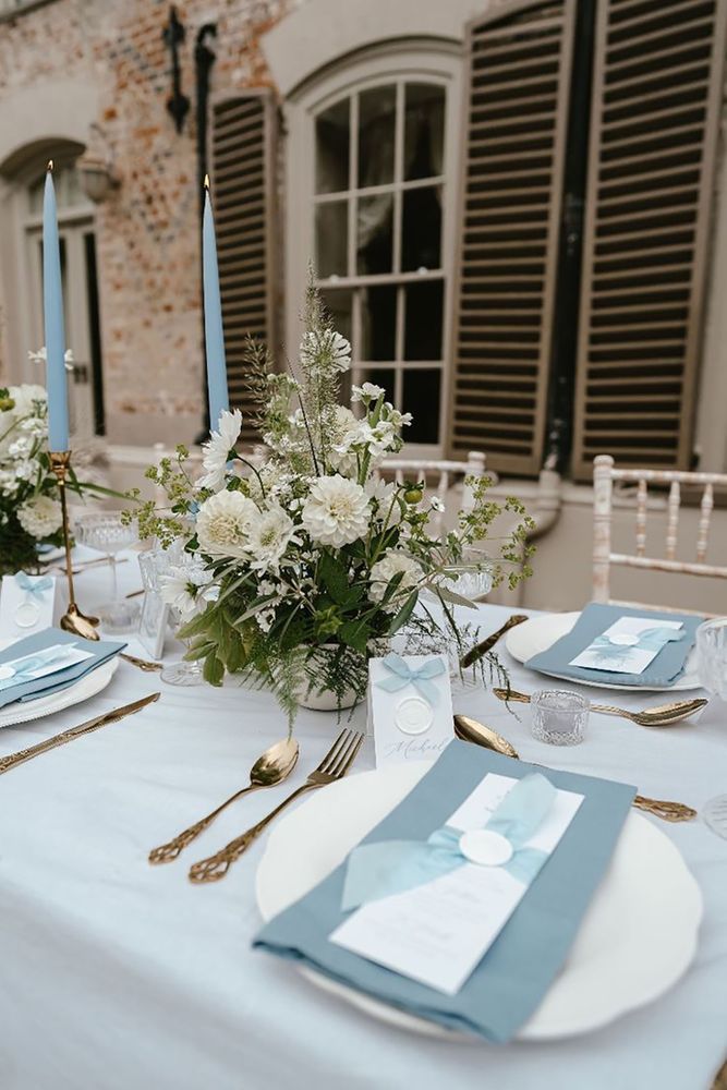 Sky blue wedding theme 60 photos - Astyledwedding.com