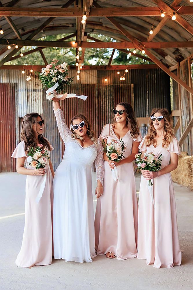 Best Pink Bridesmaid Dresses: Blush, Dusty, Hot Pink & More Best Pink Bridesmaid Dresses: Blush, Dusty, Hot Pink & More