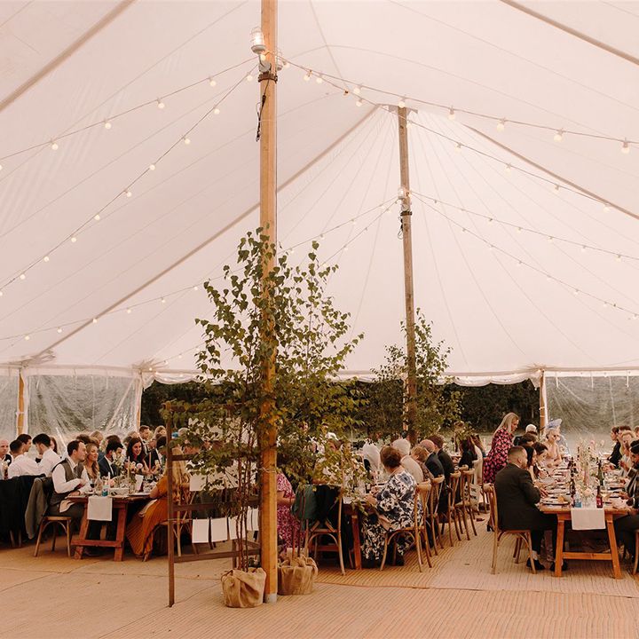 Marquee wedding at White Pond Farm Wedding venue