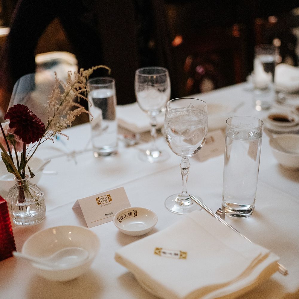 China Tang at The Dorchester for five course meal 