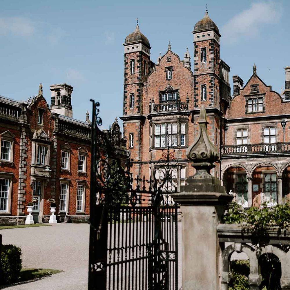 Capesthorne hall Cheshire wedding venue 