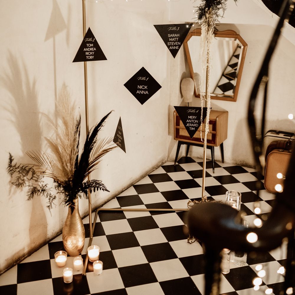 Black & white wedding inspiration 