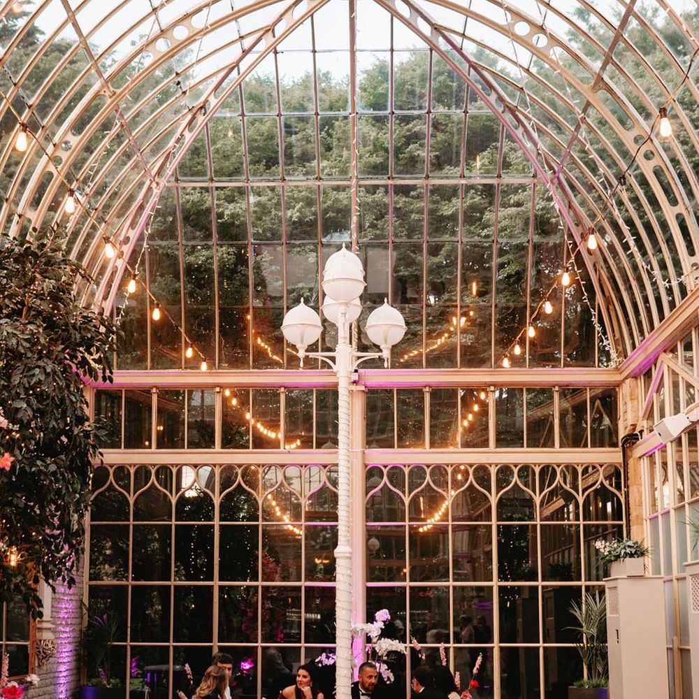 De Vere Tortworth Court glasshouse wedding venue in the Cotswolds 
