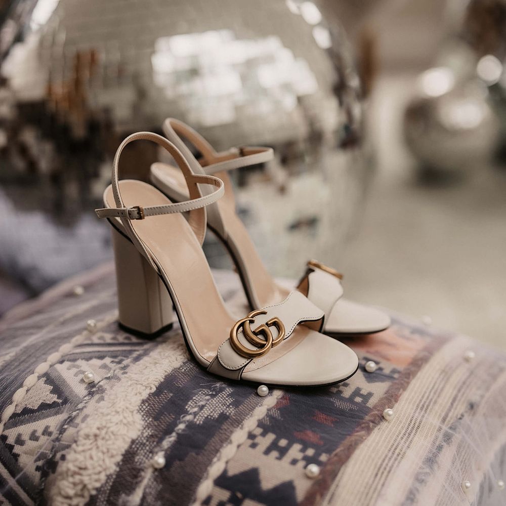 Gucci bridal shoes