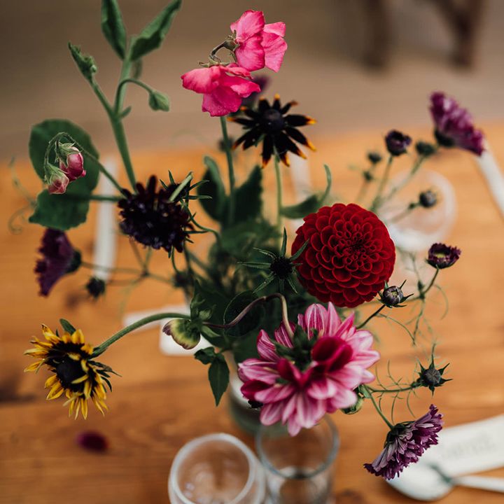 Colourful floral bouquet