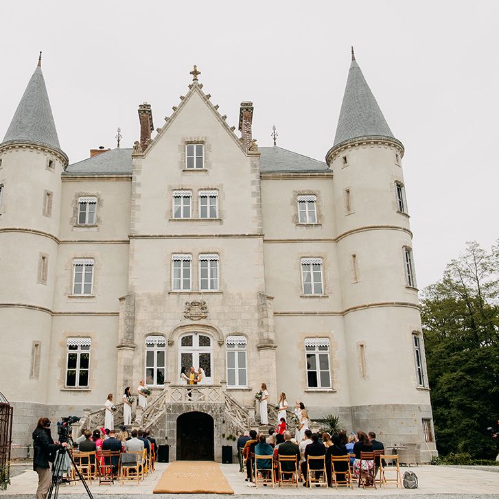 Stunning wedding venue Chateau De la Motte Husson