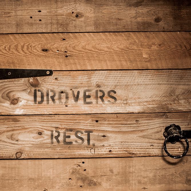 Farm wedding venue wooden door