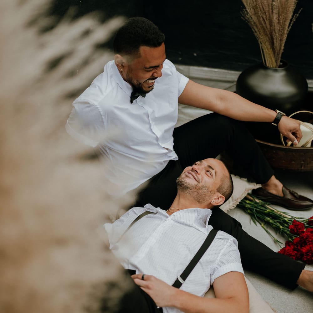 Intimate Gay wedding New York 
