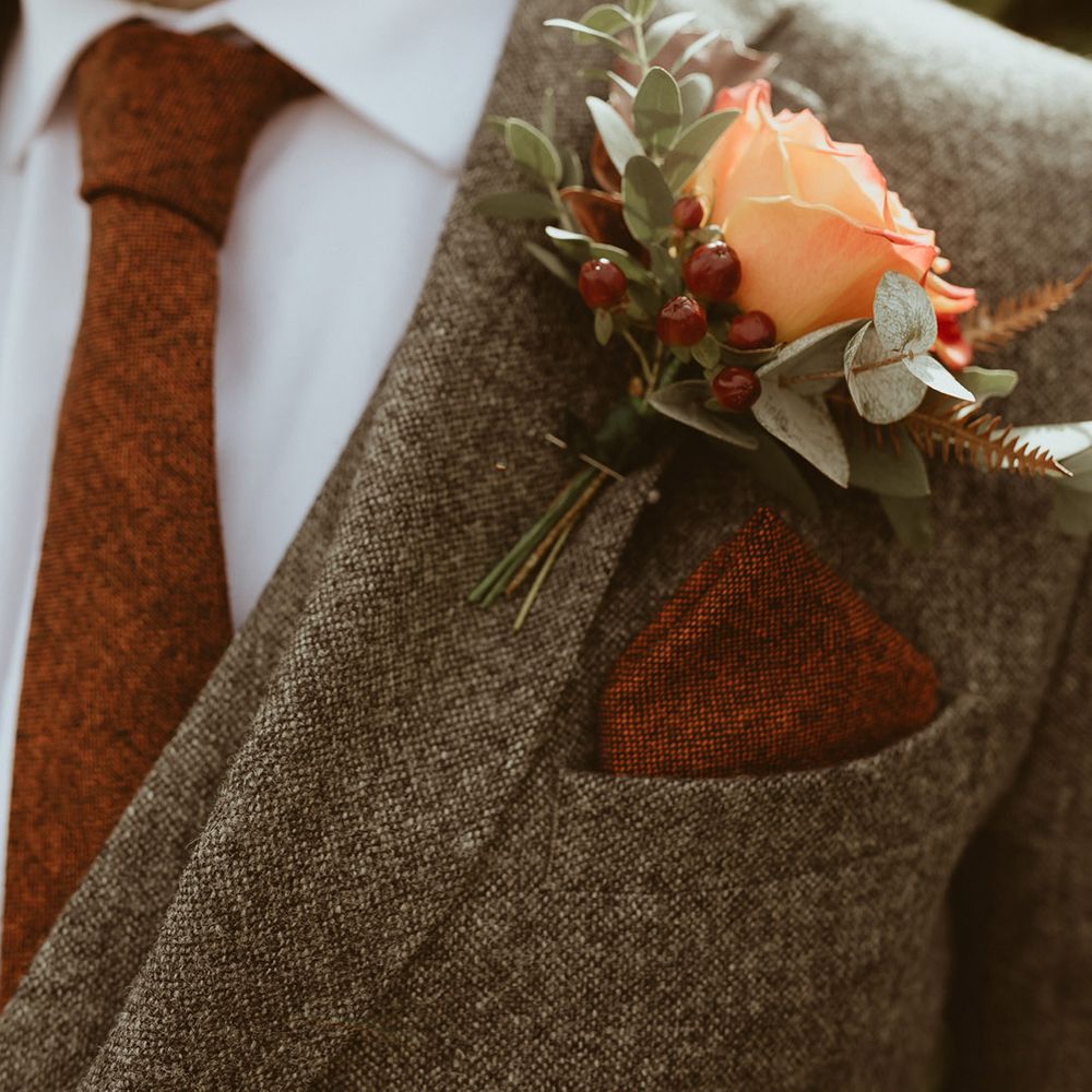 groom buttonhole