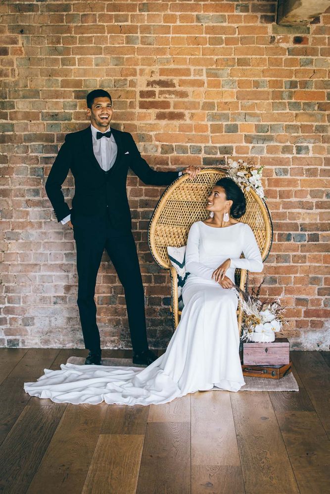 Boho Black Tie Wedding Inspiration - Rock My Wedding Boho Black Tie Wedding Inspiration - Rock My Wedding