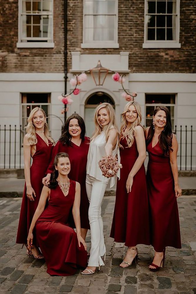 The Best Red Bridesmaid Dresses by Shade, Style & Tone The Best Red Bridesmaid Dresses by Shade, Style & Tone