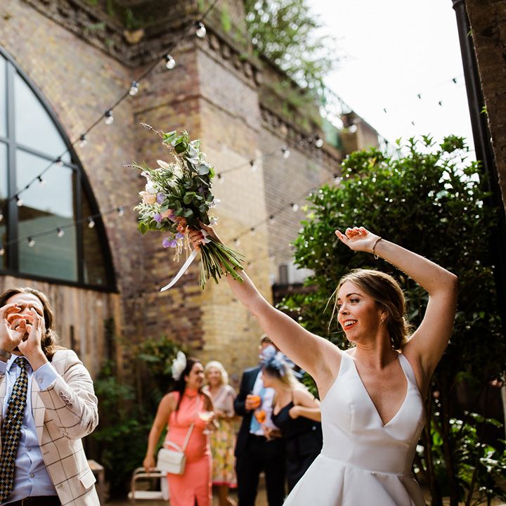 Wedding guests dance at 100 Barrington wedding venue