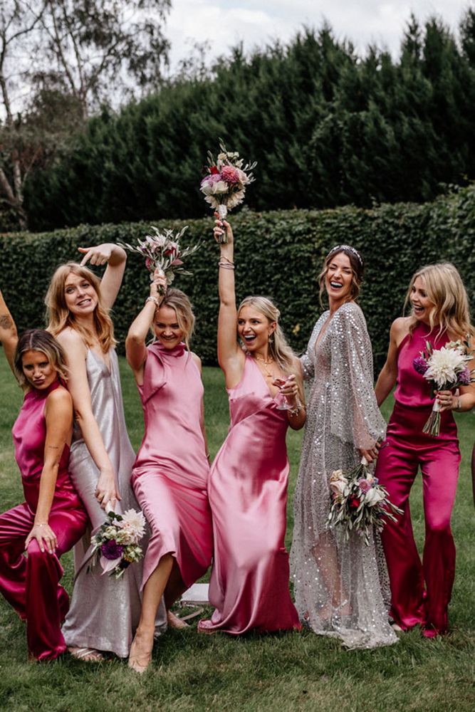 Mismatched Bridesmaid Dresses: Stylish Ways to Mix & Match Your Bridal Party Mismatched Bridesmaid Dresses: Stylish Ways to Mix & Match Your Bridal Party
