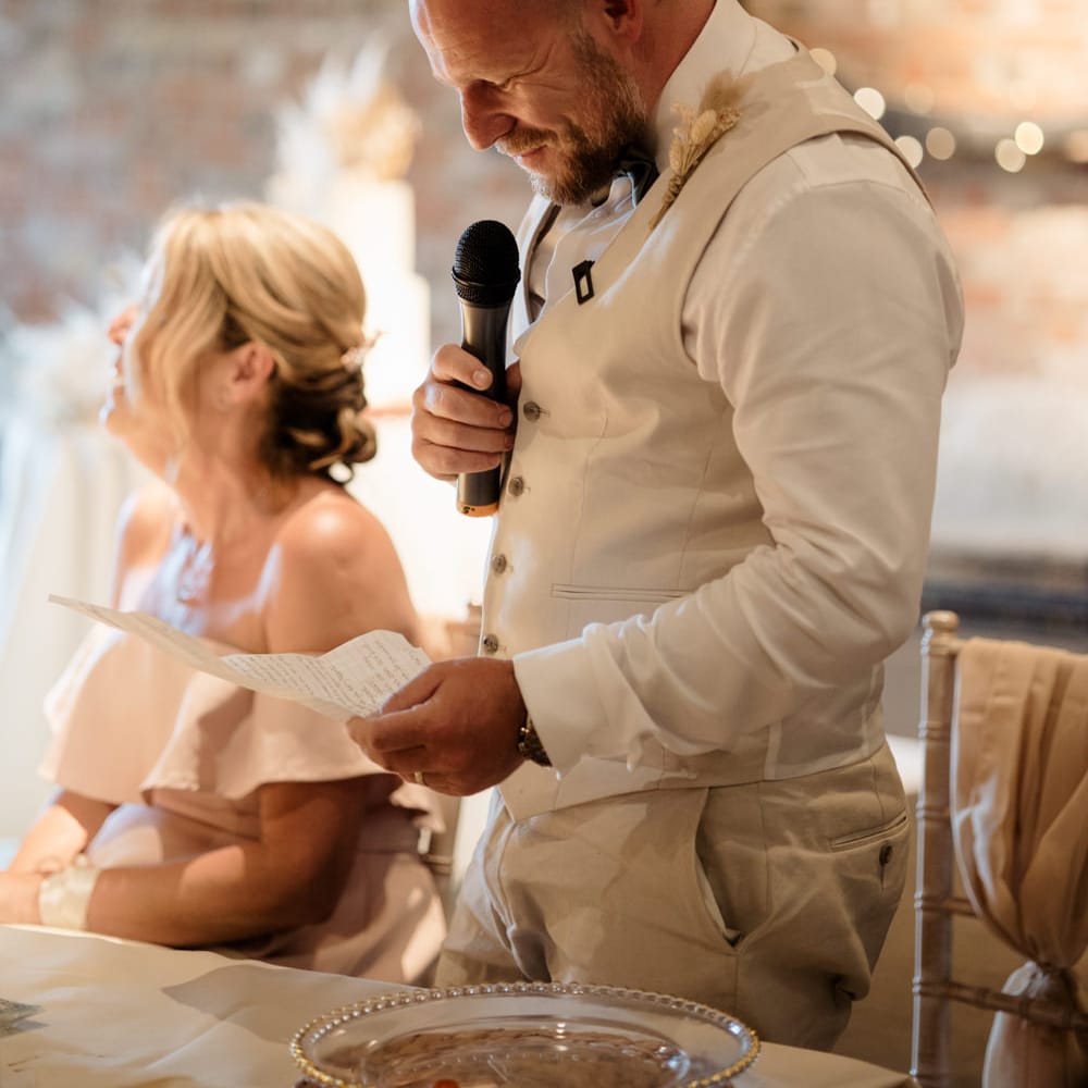 Wedding reception Father of the bride wedding speech 