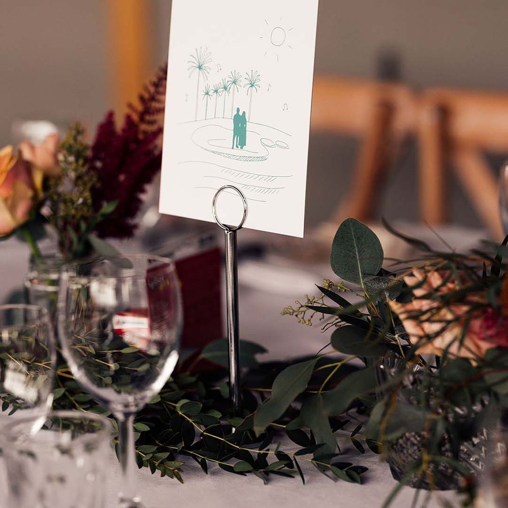 on the day wedding stationery table sign 