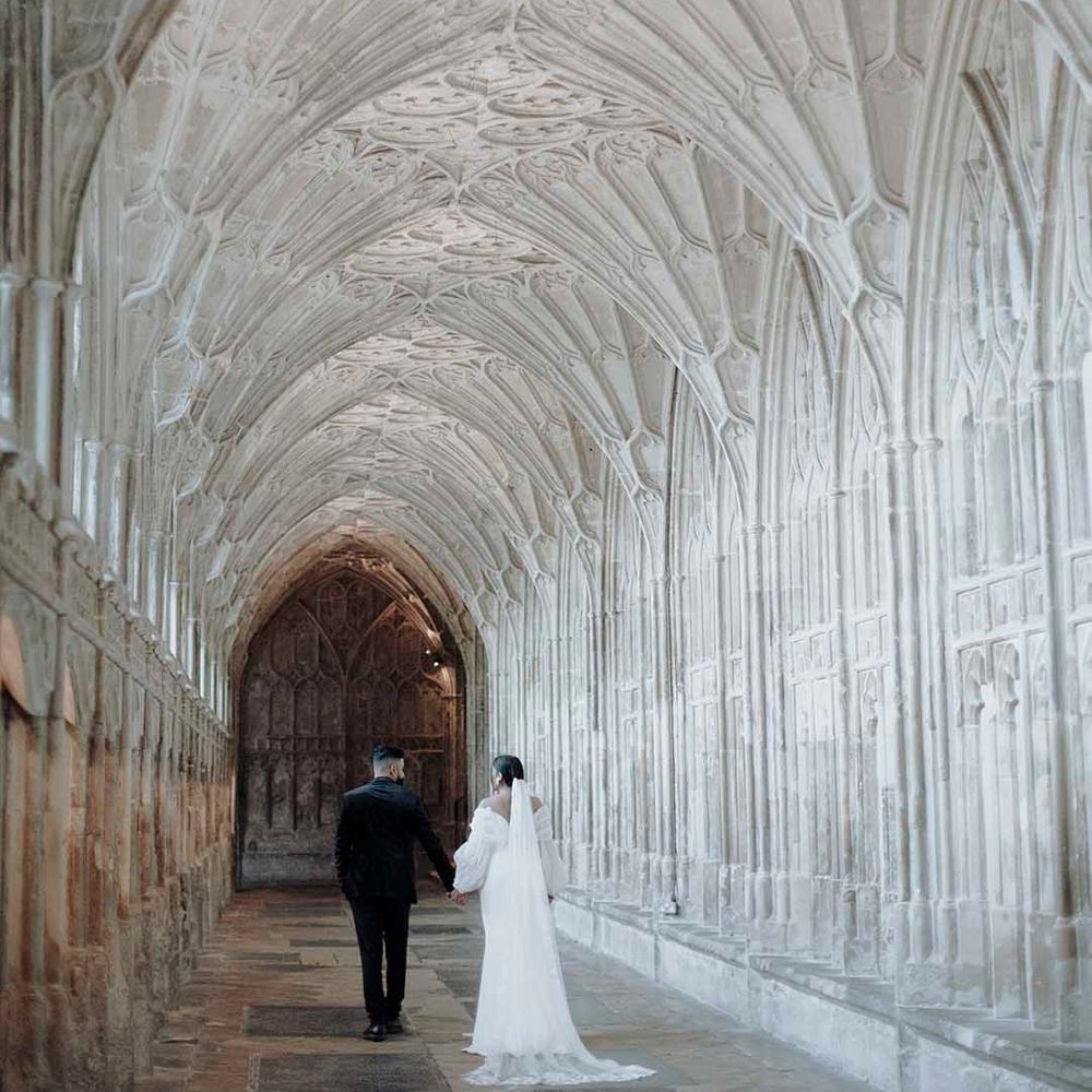 Blackfriars Priory historic wedding venue in Gloucestershire