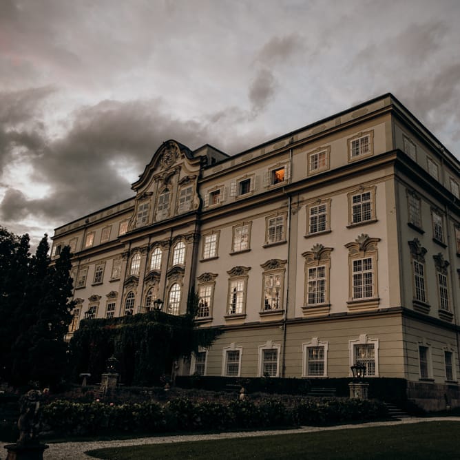 Hotel Schloss Leopoldskron wedding venue in Salzburg, Austria