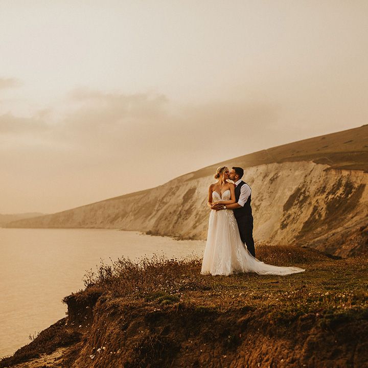 Coastal wedding on the Isle of Wight