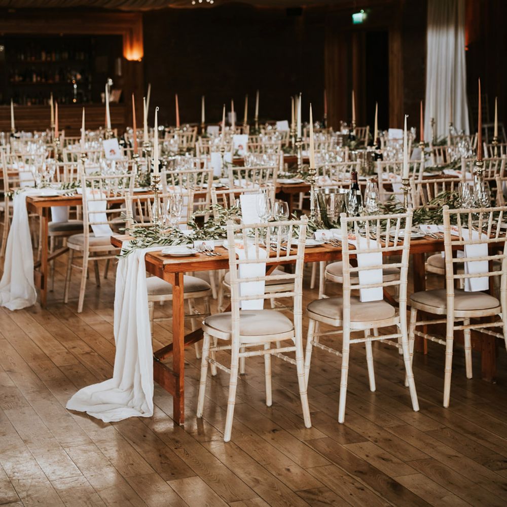 Gillyflower wedding reception room at Elmore Court 