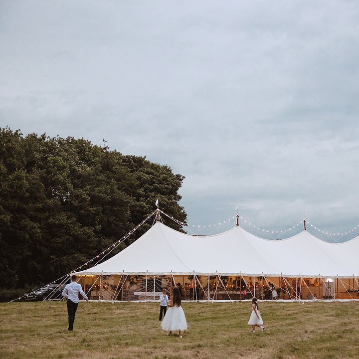 The Casterton Grange Estate wedding marquee reception 