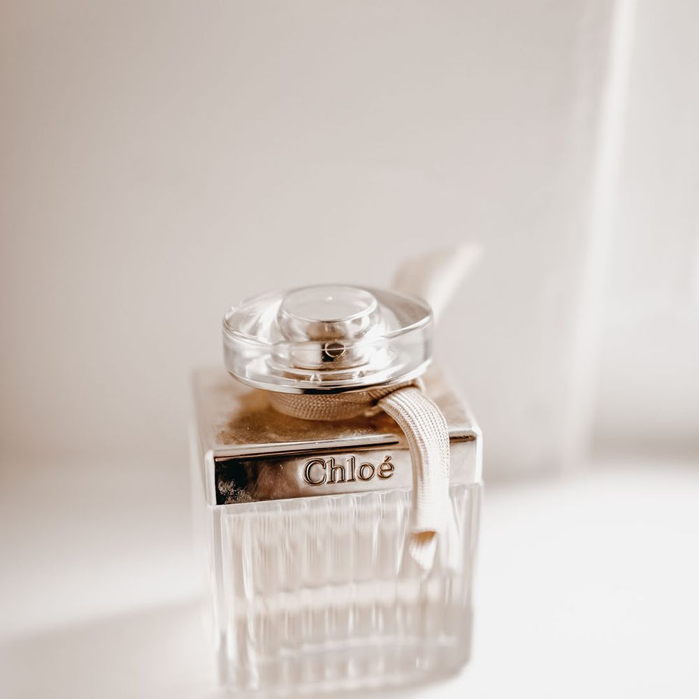 The bride's wedding perfume from Chloe 