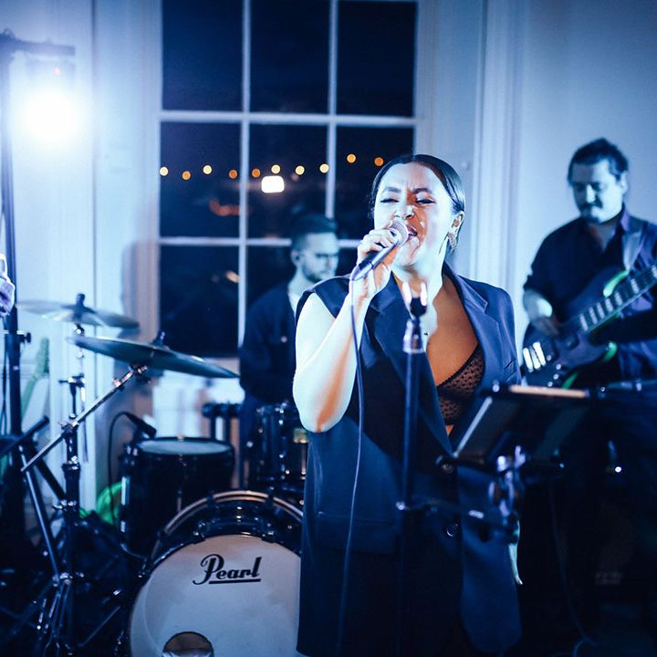 Wedding band performing at wedding reception in Lincolnshire 