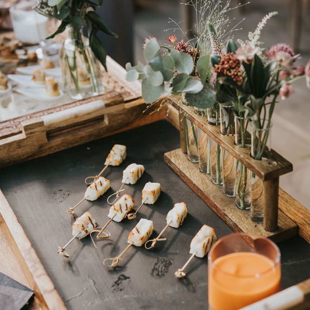 Wedding canapés 