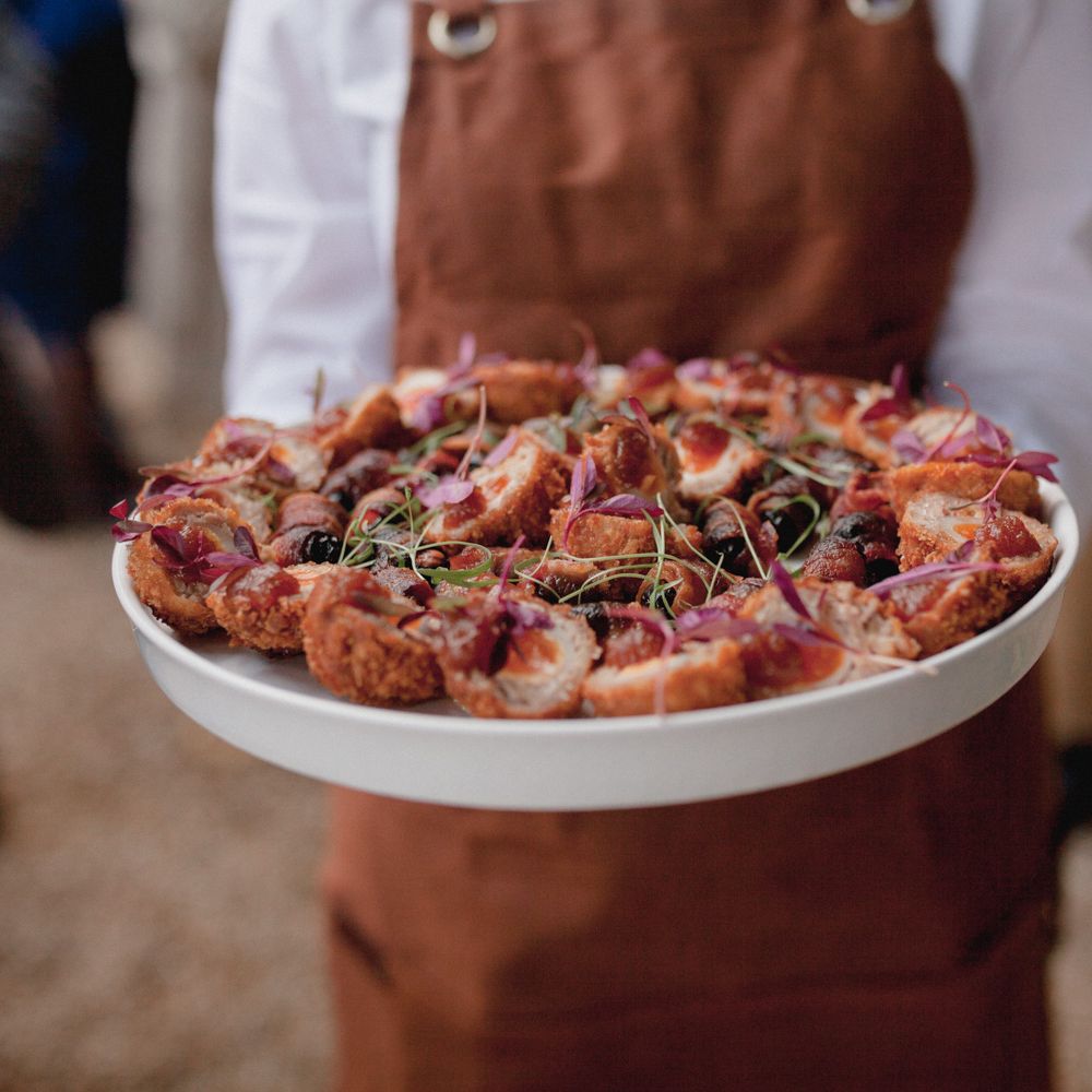 Wedding food platter for Somerset wedding