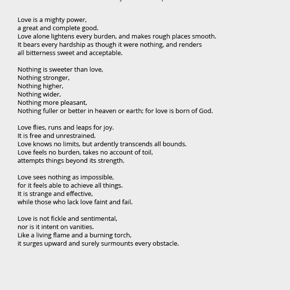 Alternative Wedding Readings