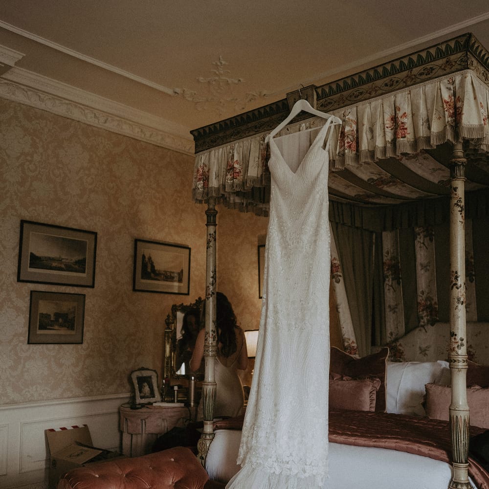 Made With Love Bridal gown with lace detail